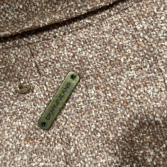 DKNY Jeans women’s pink blazer size L - Picture 6 of 6